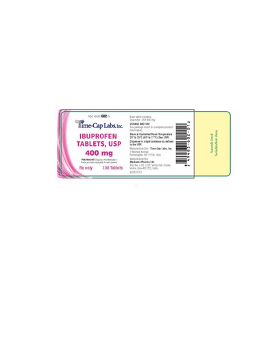 400  mg Label (602r Ibuprofen 400 mg 100 Count   Ng 15 301)